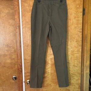 Christopher & Banks Khaki Straight Leg Pants